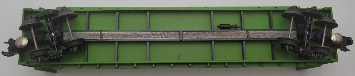 Weaver U2704 O Gauge Burlington Northern Flat Car #615944 - 3-Rail EX/Box