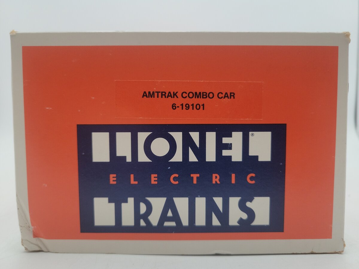 Lionel 6-19101 O Gauge Amtrak Aluminum Combination Passenger Car EX/Box