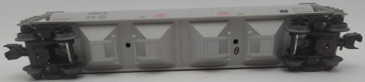 MTH 30-75524 O Norfolk Southern RailKing 4-Bay Cylindrical Hopper Car #296678 EX/Box