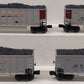 Lionel 2243010 O BNSF Standard Rotary Gondola (Set of 4) EX/Box
