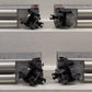 Lionel 2243010 O BNSF Standard Rotary Gondola (Set of 4) EX/Box