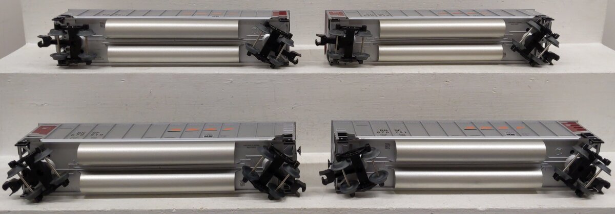 Lionel 2243010 O BNSF Standard Rotary Gondola (Set of 4) EX/Box