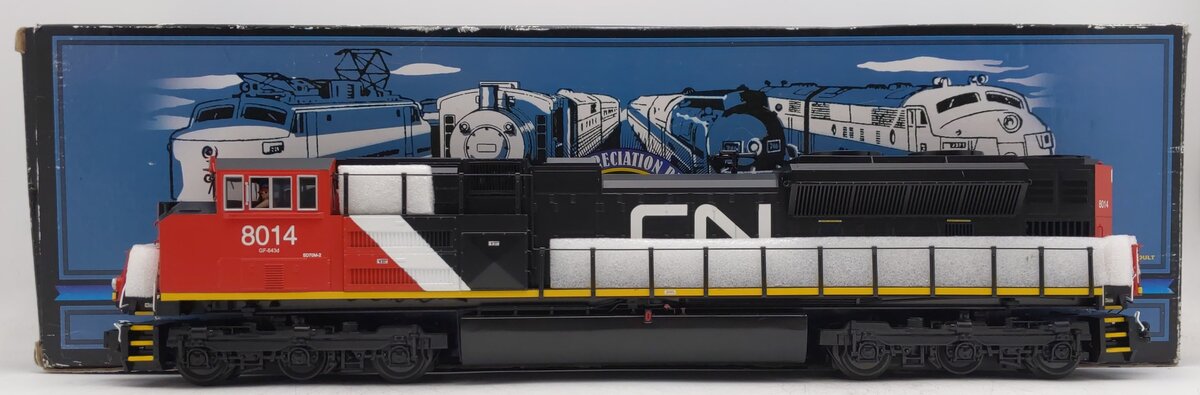 MTH 20-80006C O Canadian National SD70M-2 Non-Powered Diesel Locomotive #8014 EX/Box