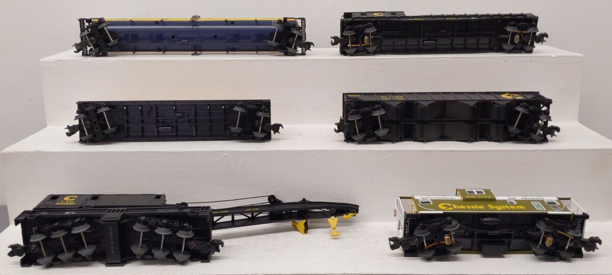 MTH 20-90012 O Gauge Chessie System Premier Freight 6-Car Set EX/Box