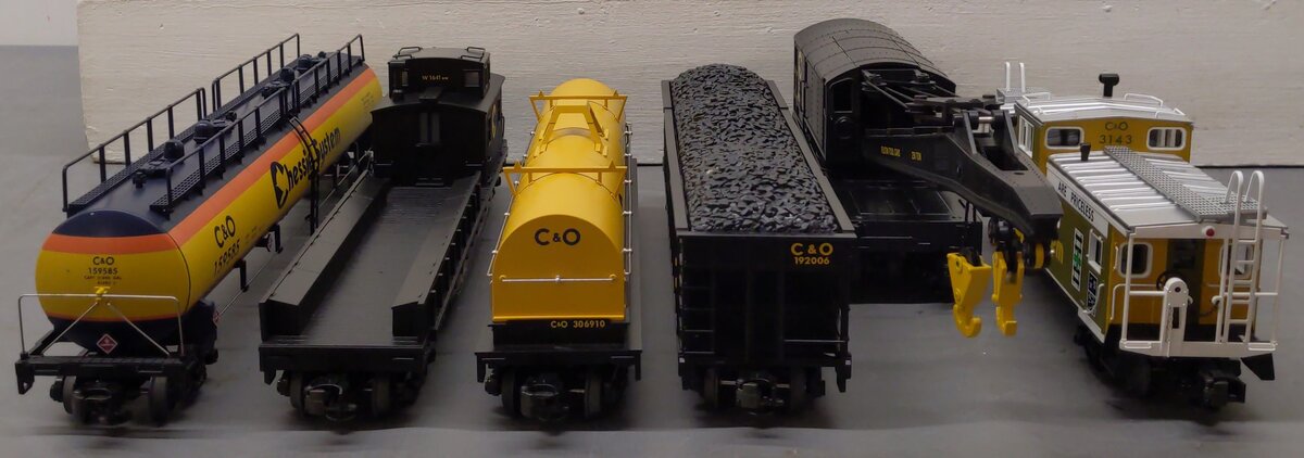 MTH 20-90012 O Gauge Chessie System Premier Freight 6-Car Set EX/Box