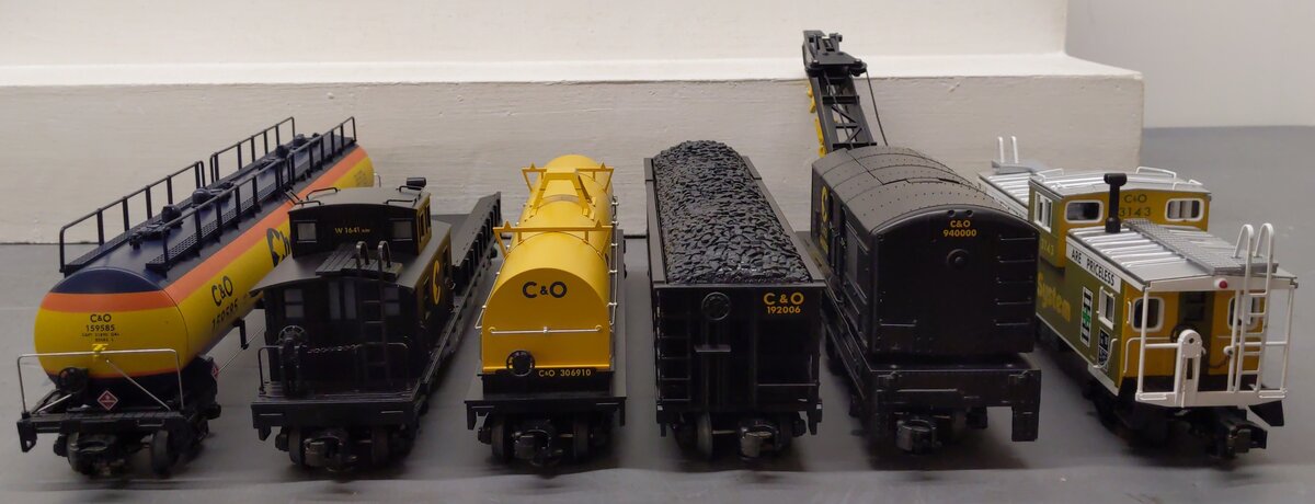MTH 20-90012 O Gauge Chessie System Premier Freight 6-Car Set EX/Box