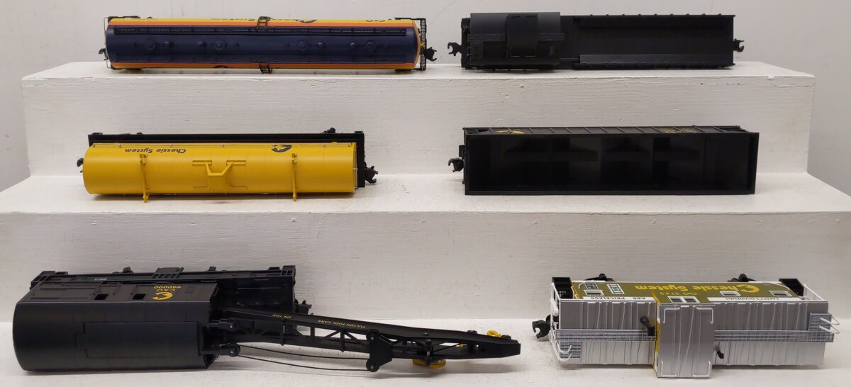 MTH 20-90012 O Gauge Chessie System Premier Freight 6-Car Set EX/Box