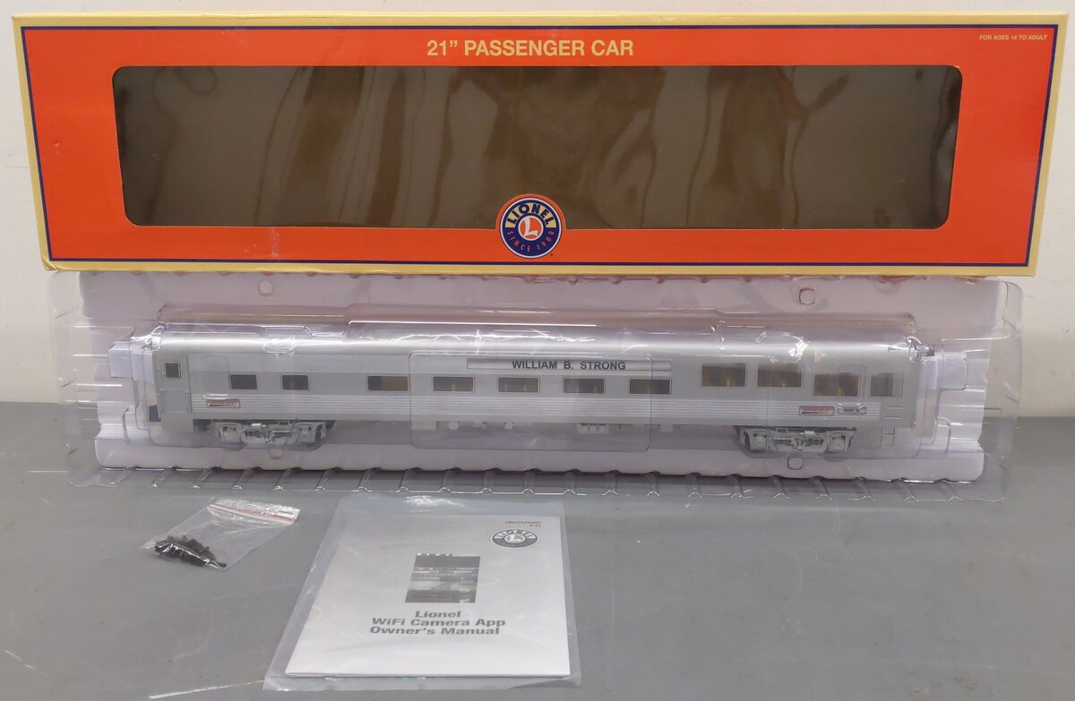 Lionel 2127030 O Scale Burlington Northern Santa Fe Wi-Fi Theater Car #32 NIB