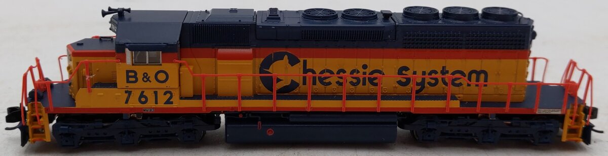 Broadway Limited 3706 N Chessie System (B&O) EMD SD40-2 Diesel Locomotive #7612 EX/Box