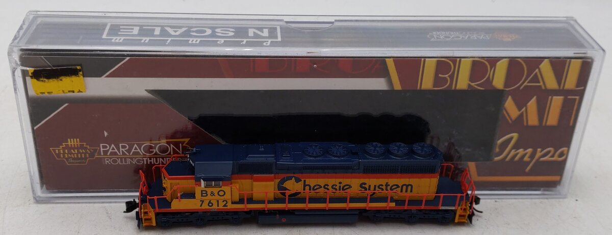 Broadway Limited 3706 N Chessie System (B&O) EMD SD40-2 Diesel Locomotive #7612 EX/Box