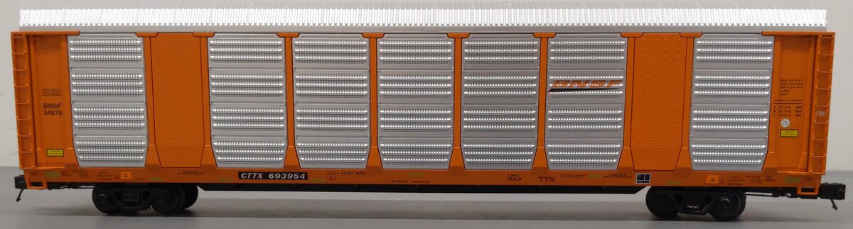 MTH 20-95446 O Gauge BNSF Corrugated Auto Carrier #693954 EX/Box
