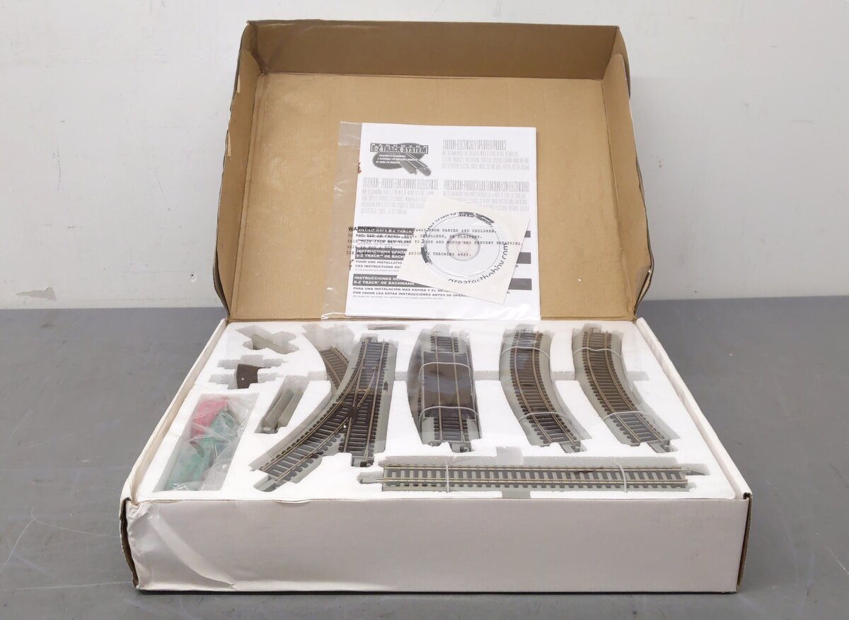 Bachmann 44596 HO Nickel Silver Your First Railroad EZ-Track Expansion Pack NIB