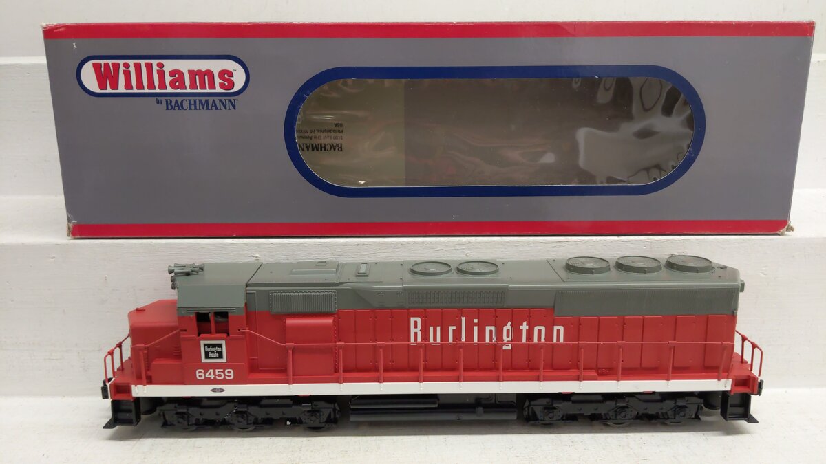 Williams 21701 Burlington SD45 Powered Diesel Locomotive EX/Box