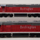 Williams SD205H O Burlington SD-45 Diesel A-A W/Horn #549/551 EX/Box