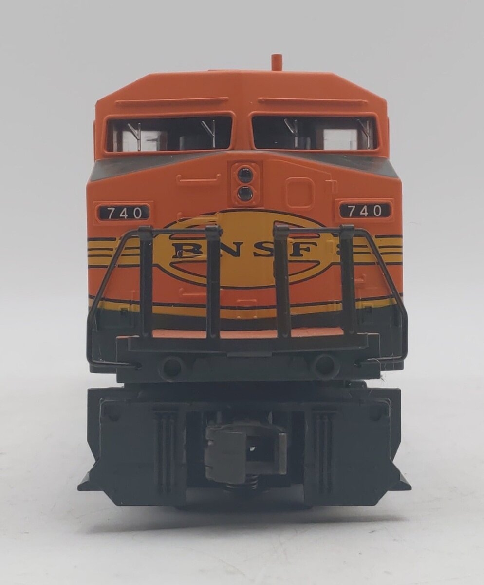 MTH 30-2129-1 O BNSF Pumpkin Dash-9 Diesel Engine w/PS1 #740 LN/Box