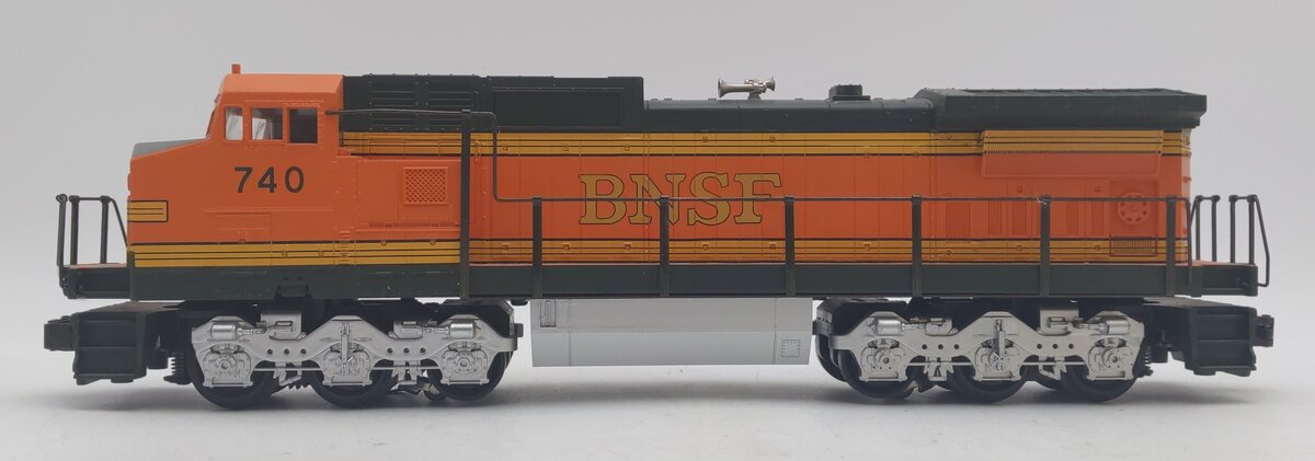 MTH 30-2129-1 O BNSF Pumpkin Dash-9 Diesel Engine w/PS1 #740 LN/Box