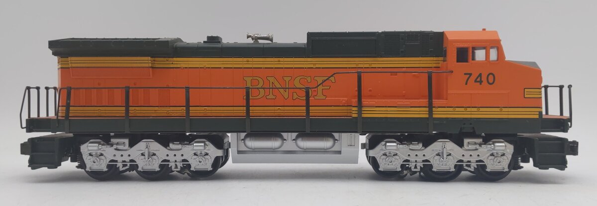 MTH 30-2129-1 O BNSF Pumpkin Dash-9 Diesel Engine w/PS1 #740 LN/Box