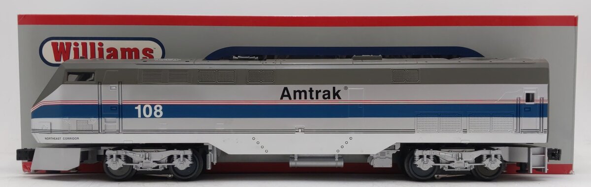 Williams 22802 O Gauge Amtrak Genesis Phase IV Dummy Diesel Locomotive #108 EX/Box