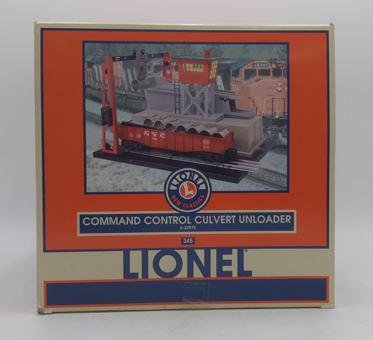 Lionel 6-22975 O Scale Culvert Unloader (Command Control) EX/Box