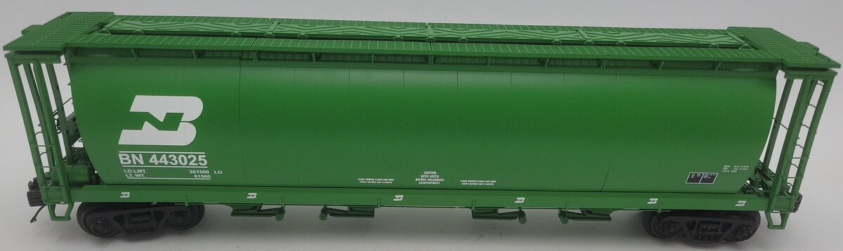 MTH 20-97643 O Gauge Burlington Northern 100 Ton Hopper Car #443025 EX/Box