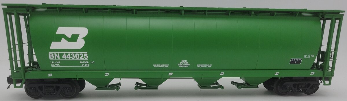 MTH 20-97643 O Gauge Burlington Northern 100 Ton Hopper Car #443025 EX/Box