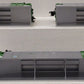 Lionel 6-17433 O Gauge BNSF Bathtub 3-Car Gondola Set #668327/#668328/#668329 EX/Box
