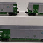 Lionel 6-17433 O Gauge BNSF Bathtub 3-Car Gondola Set #668327/#668328/#668329 EX/Box