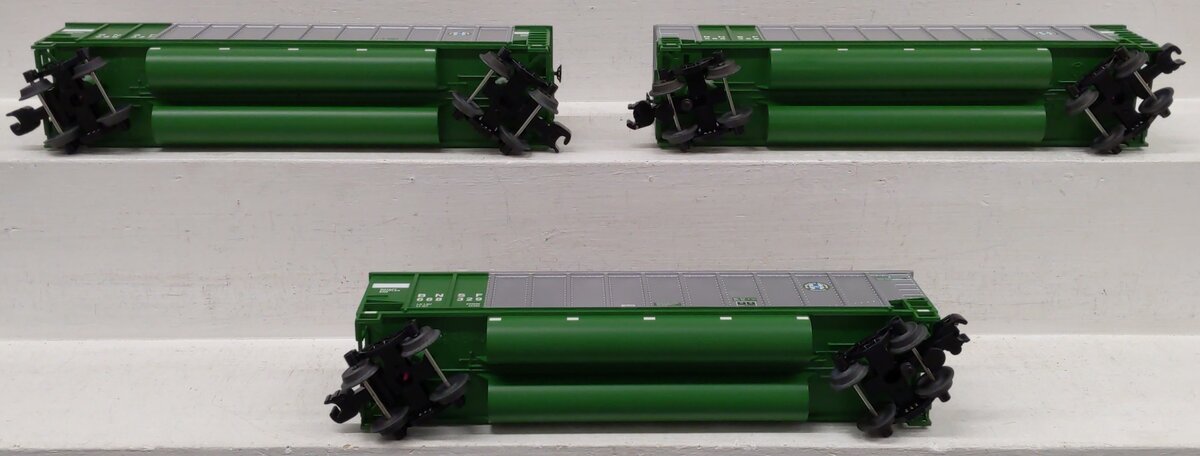 Lionel 6-17433 O Gauge BNSF Bathtub 3-Car Gondola Set #668327/#668328/#668329 EX/Box