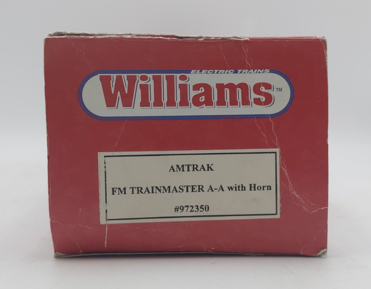 Williams 972350 O Gauge Amtrak FM Trainmaster Powered Diesel Locomotive #2350 EX/Box
