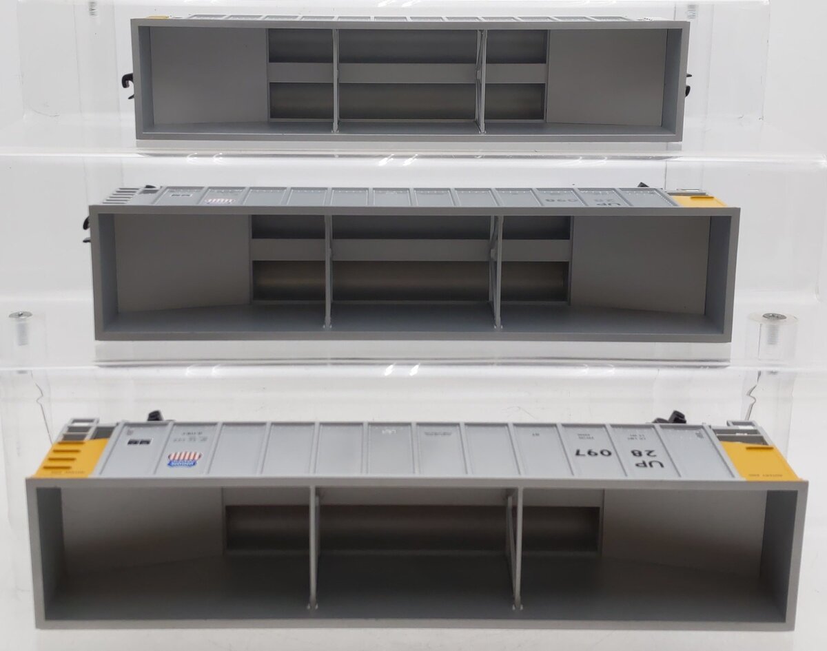 Lionel 6-17447 O Gauge Union Pacific Bathtub Gondolas (Set of 3) EX/Box
