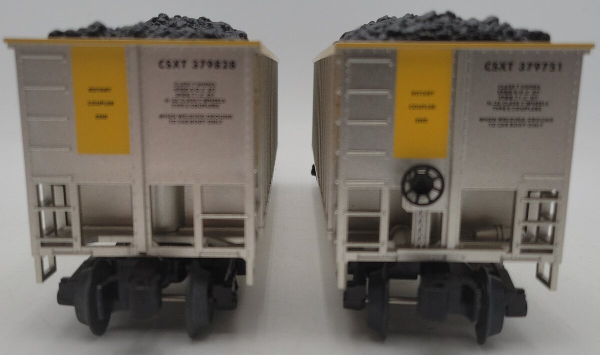 Lionel 2243060 O CSX Standard Rotary Gondola (Set of 2)