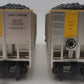 Lionel 2243060 O CSX Standard Rotary Gondola (Set of 2) LN/Box