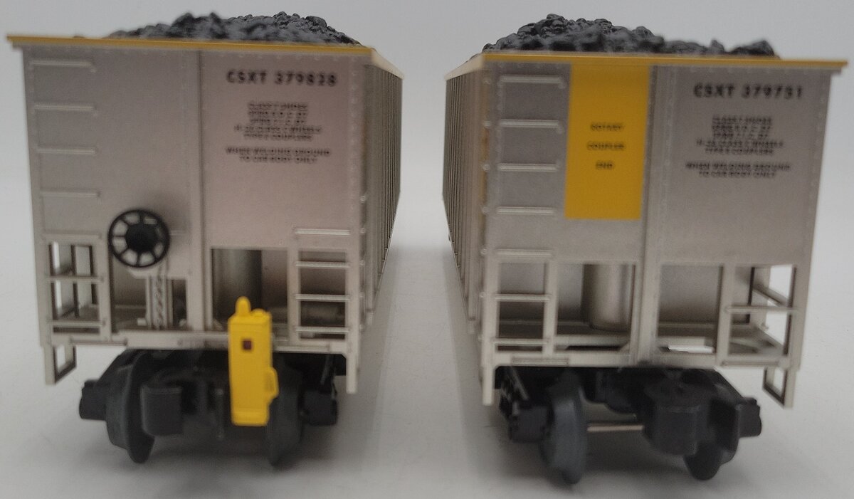 Lionel 2243060 O CSX Standard Rotary Gondola (Set of 2) LN/Box
