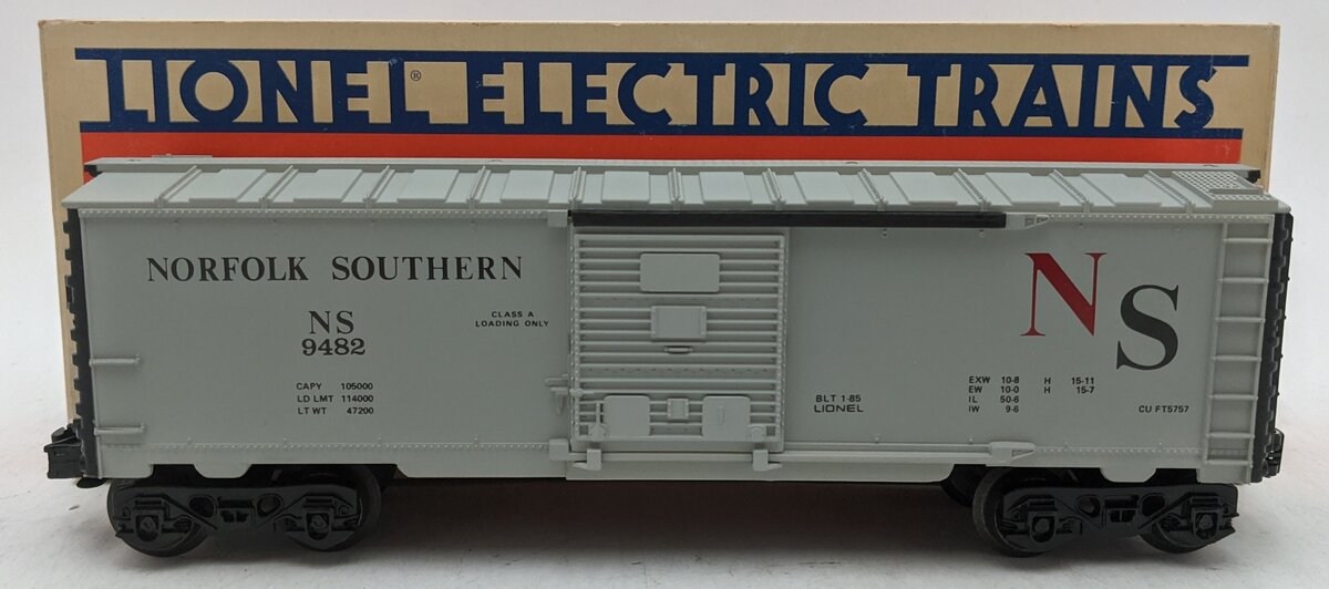 Lionel 6-9482 O Gauge Norfolk Southern Boxcar #9482 LN/Box
