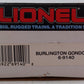 Lionel 6-9140 O Gauge Burlington Gondola EX/Box