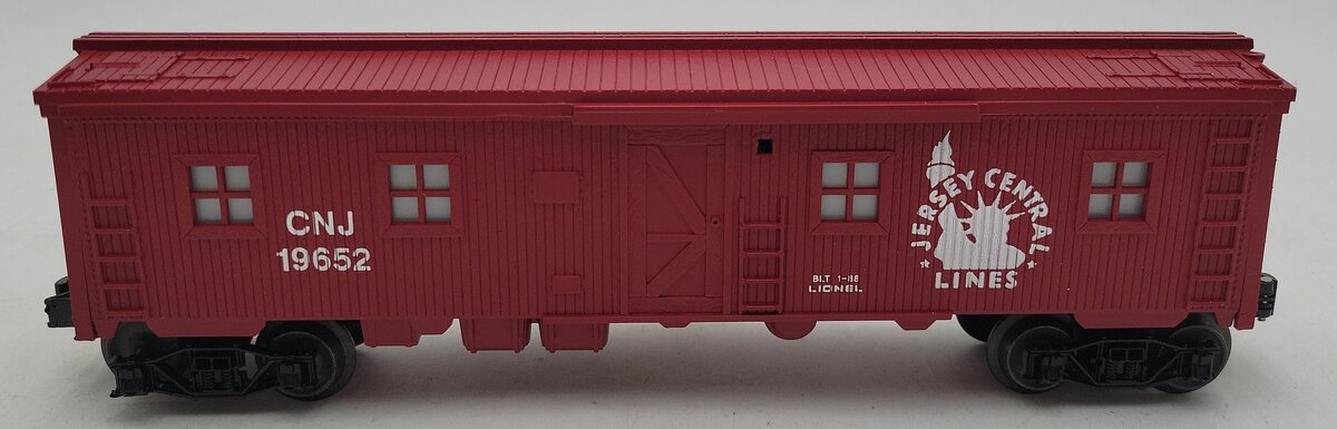 Lionel 6-19652 O Gauge Jersey Central Bunk Car LN/Box