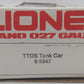 Lionel 6-9347 O Gauge TTOS 1979 Niagara Falls Triple Dome Tank Car EX/Box
