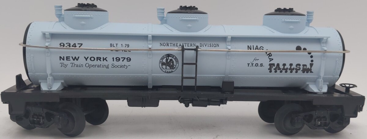 Lionel 6-9347 O Gauge TTOS 1979 Niagara Falls Triple Dome Tank Car EX/Box