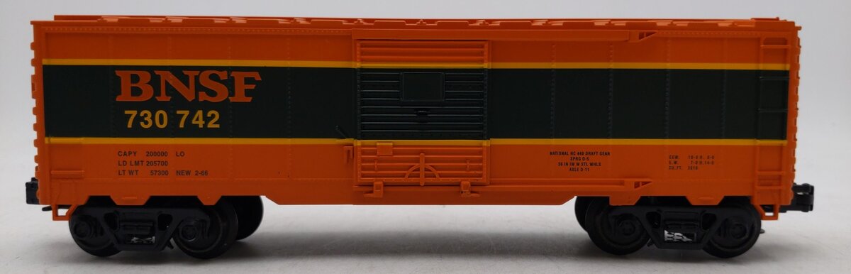 Industrial Rail IDM1007 O Burlington Northern Santa Fe Box Car #730742 LN/Box