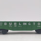 Lionel 6-9140 O Gauge Burlington Gondola VG
