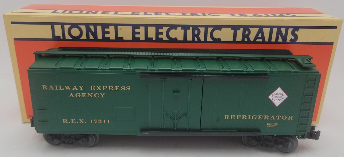 Lionel 6-17311 O Gauge Railway Express Agency Refrigerator Car #17311 EX/Box