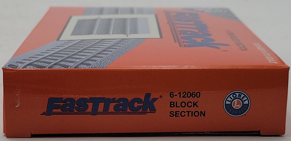Lionel 6-12060 O Scale FasTrack Block Section NIB