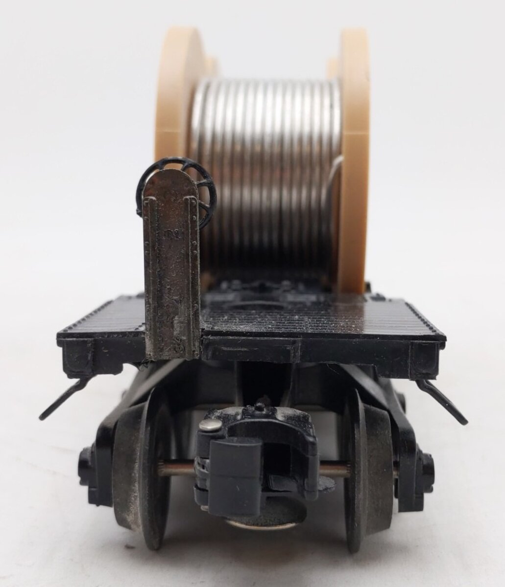 Lionel 6-16324 O Gauge Pennsylvania Depressed Center Flatcar with Cable Reels EX/Box