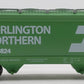 Menards O Gauge Custom Burlington Northern ACF Covered Hopper #3824 EX
