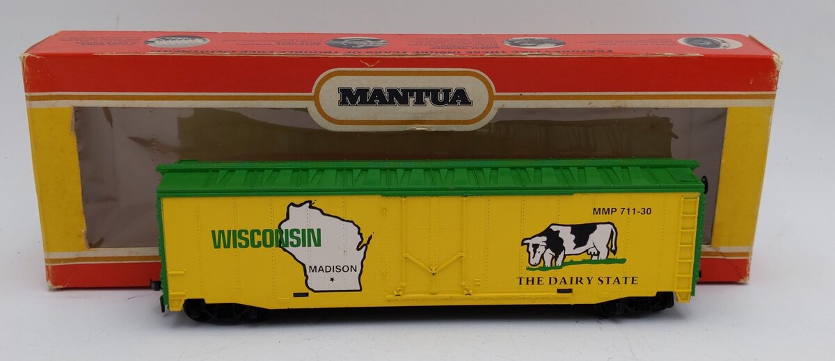 HO Mantua 711-30 Wisconsin State Box Car Collector Series LN/Box