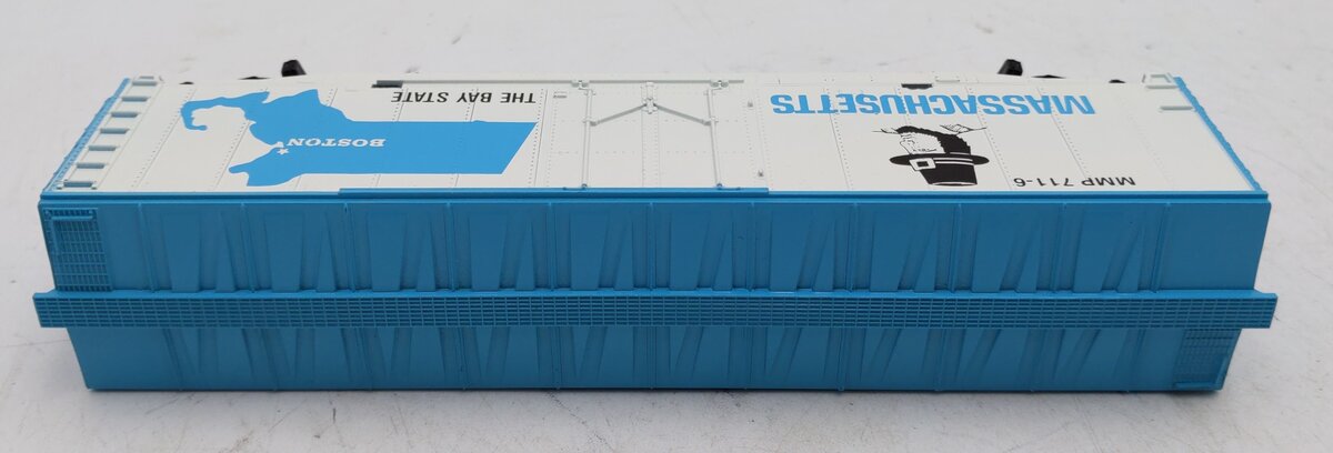 Mantua HO Massachusetts Boxcar MMP #711-6 LN/Box