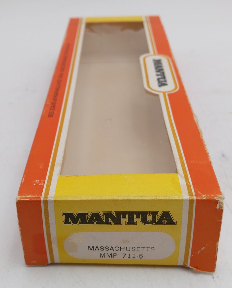 Mantua HO Massachusetts Boxcar MMP #711-6 LN/Box