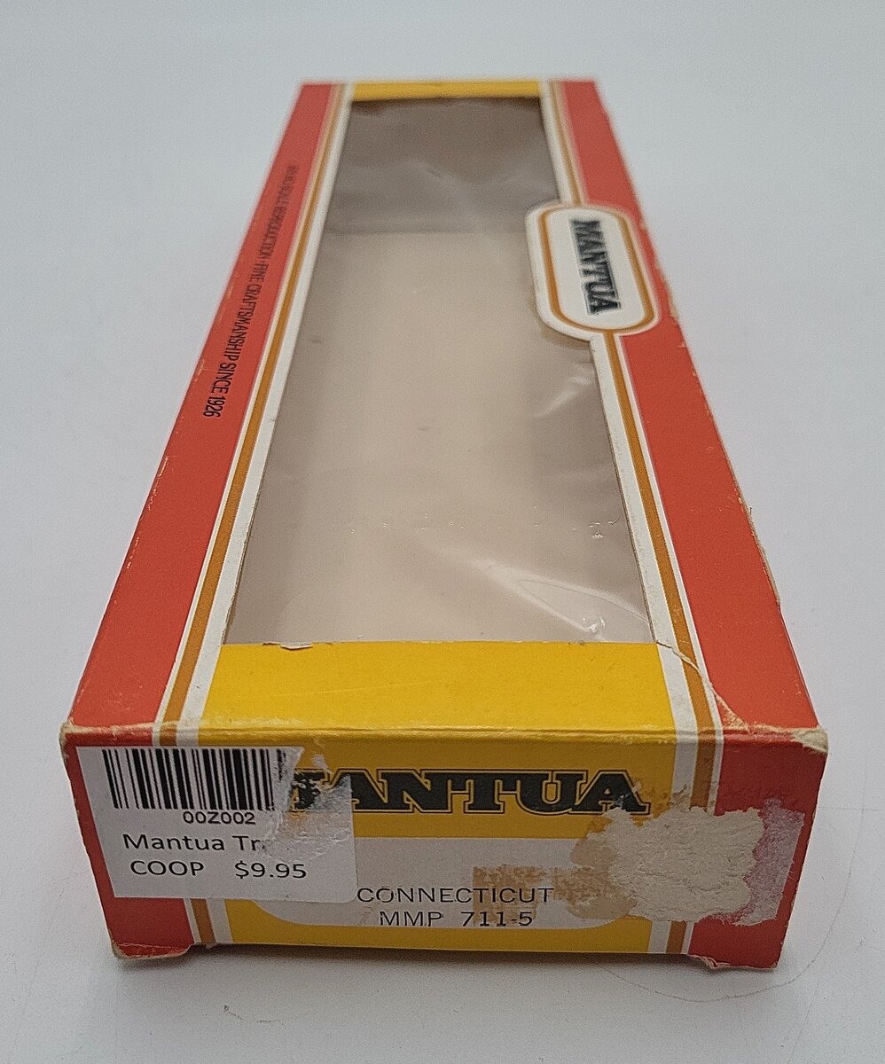 Mantua 711-5 HO Scale Connecticut Boxcar #711-5 EX/Box