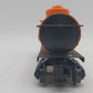 Lionel 6465 Vintage O Orange Lionel Lines Double Dome Tank Car EX