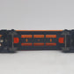 Lionel 6465 Vintage O Orange Lionel Lines Double Dome Tank Car EX